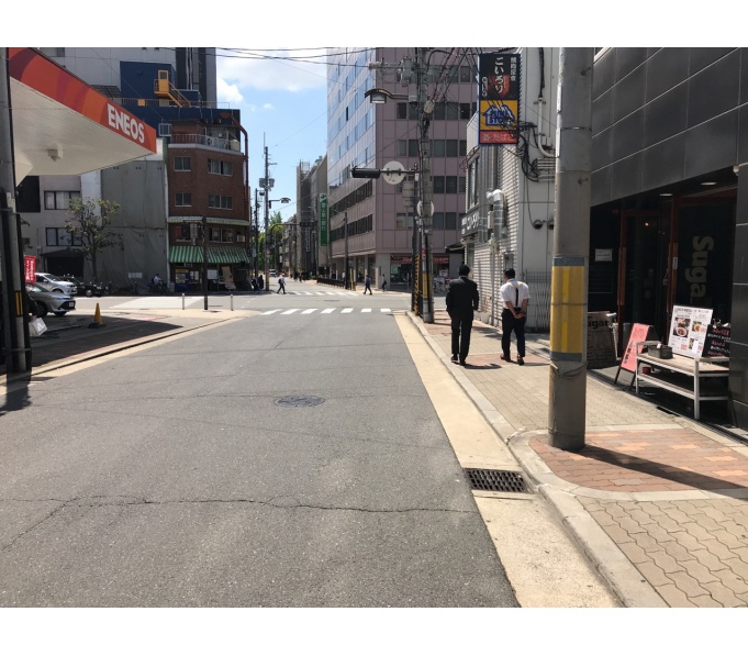 前面道路2