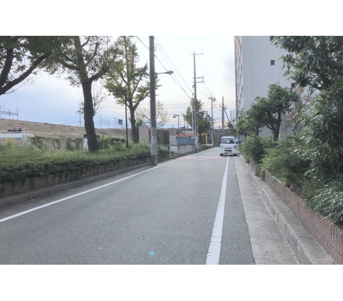 前面道路1