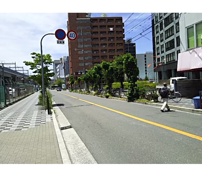 前面道路2