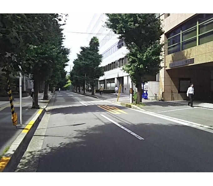 前面道路1
