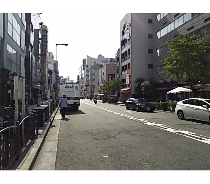 前面道路2