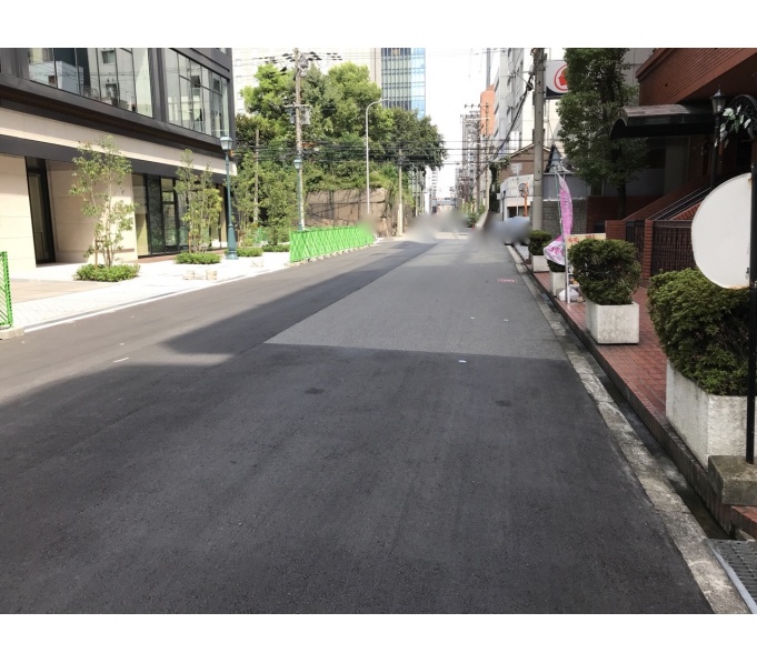 駐車場入口