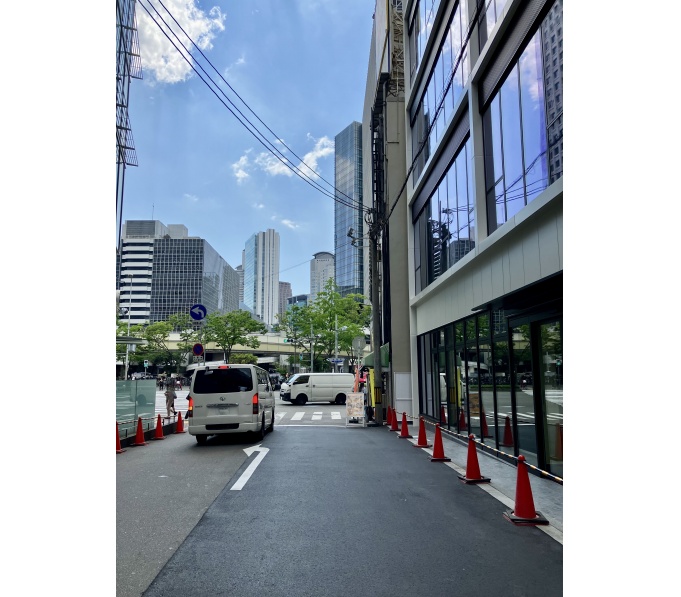 前面道路1