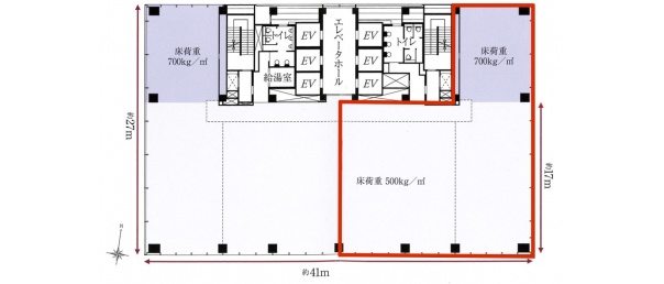梅田ゲートタワー平面図
