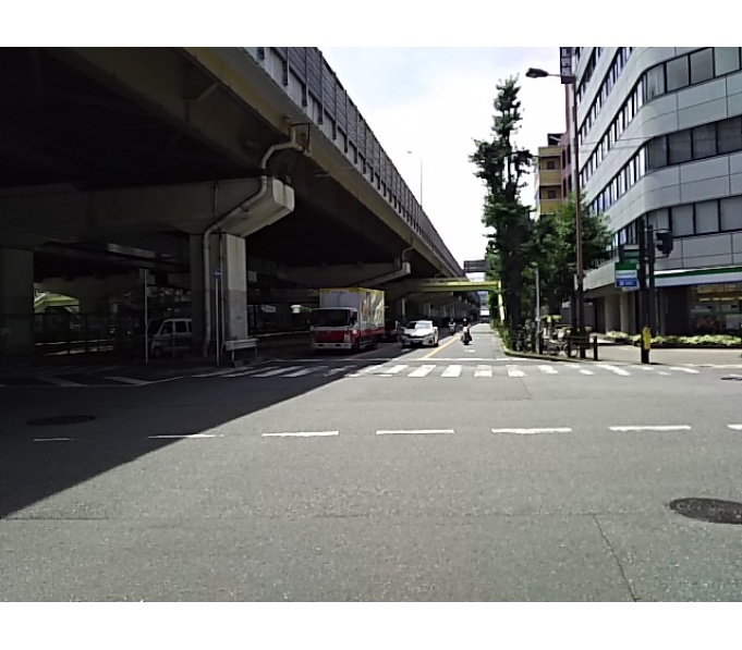 前面道路2