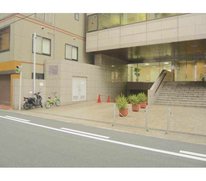 駐車場入口