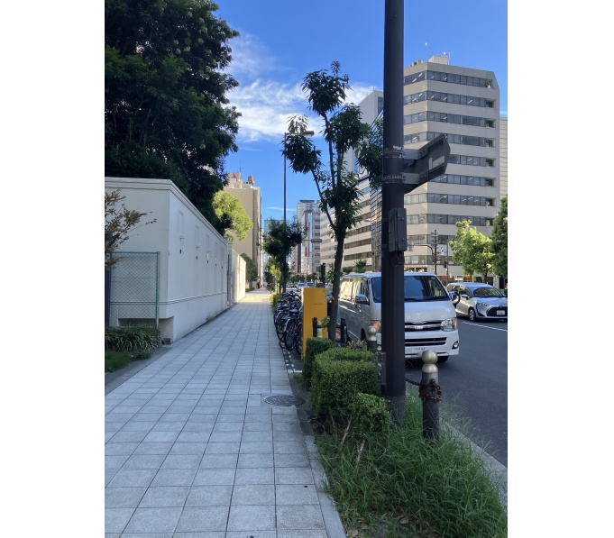 前面道路1