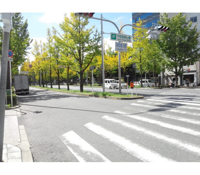 前面道路1