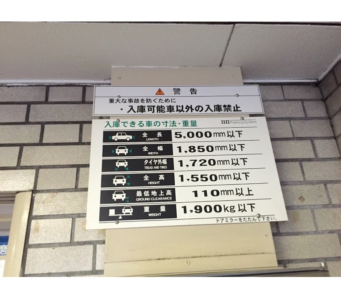 駐車場寸法