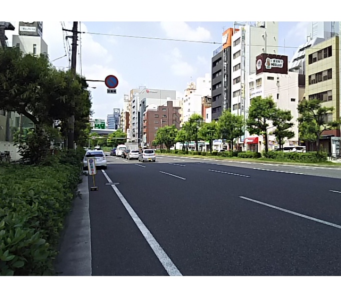 前面道路2