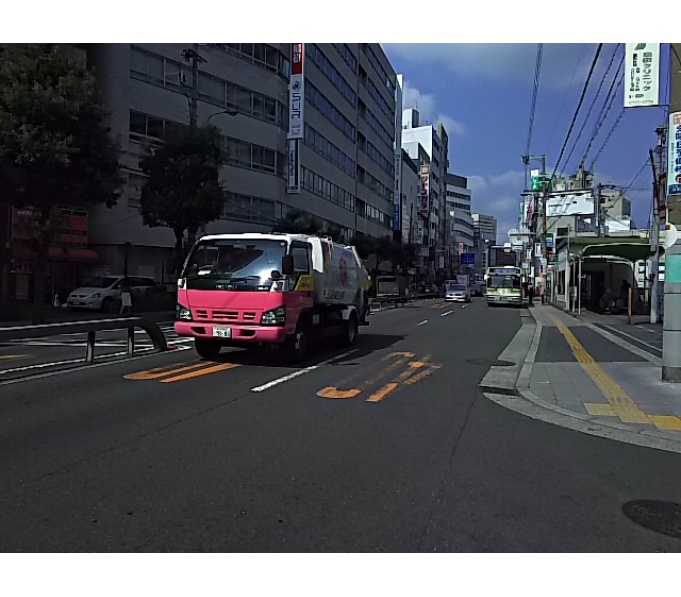 前面道路1