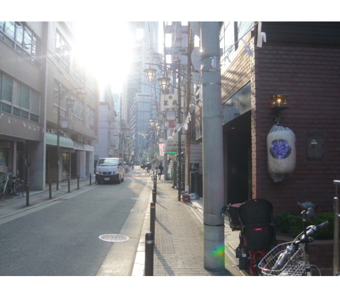 前面道路1