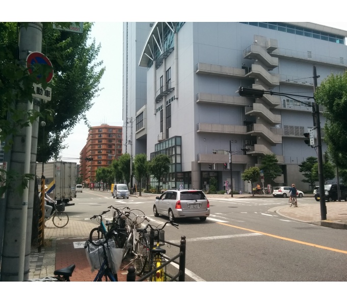 前面道路1