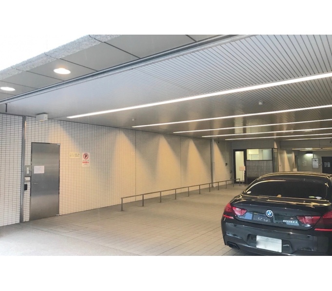 駐車場入口