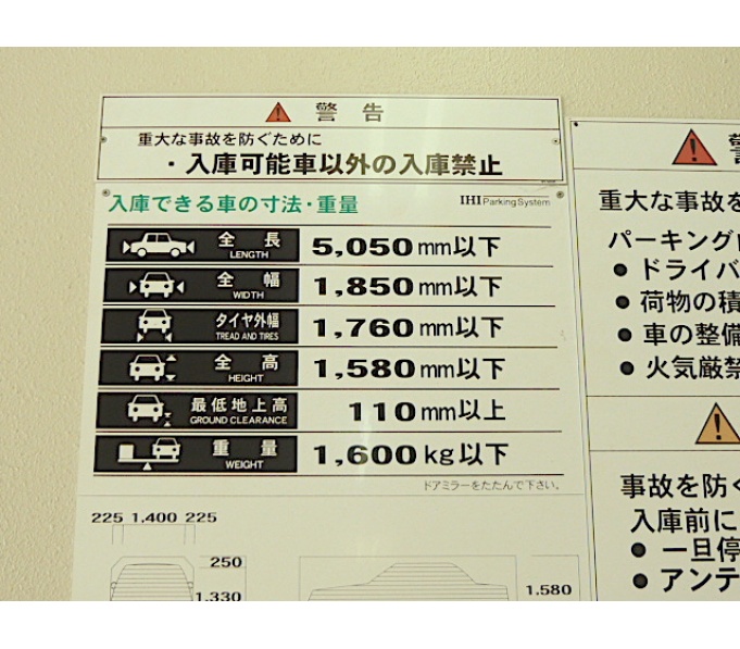 駐車場寸法