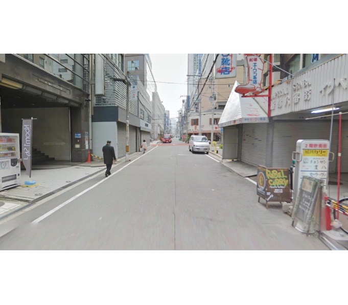前面道路1