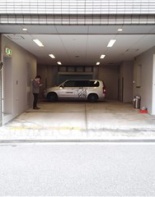 駐車場入口
