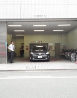 駐車場入口